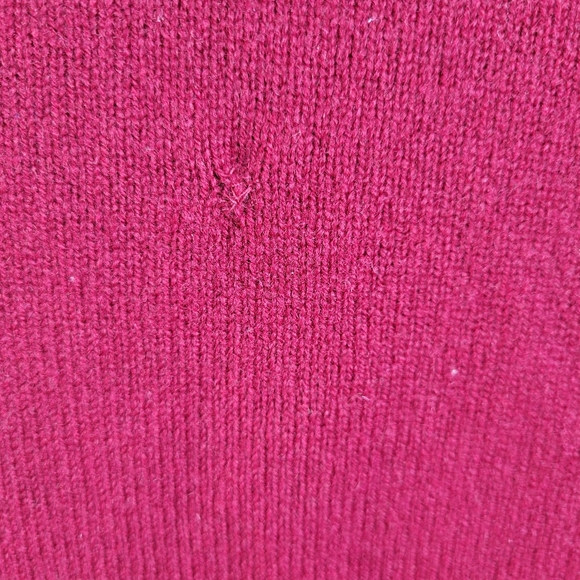 Womans Pringle of Scotland Lambswool Cardigan Gold buttons repair on Back S 44 - Picture 5 of 12